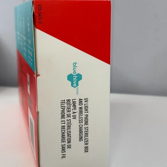 NWT Bluehive UV Phone Sterilizer Box & Wireless Charging - Picture 7 of 7